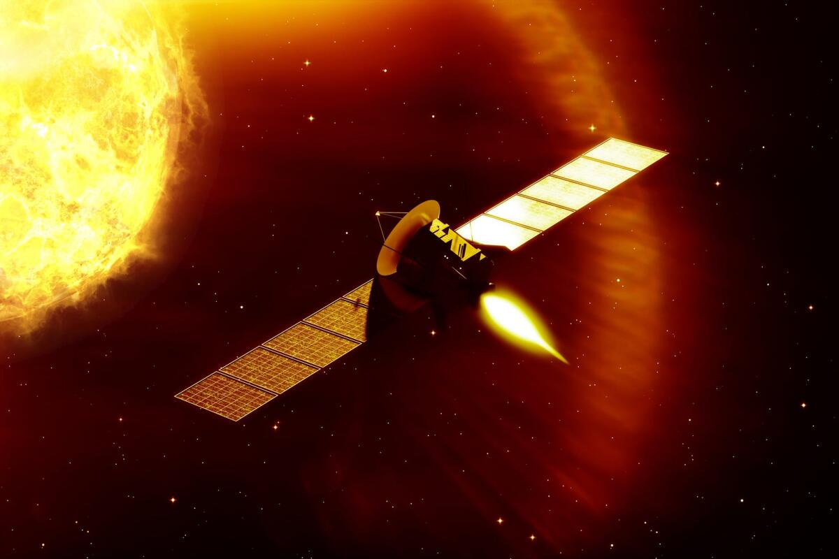 Tempesta solare in arrivo: previsti possibili disturbi alle comunicazioni e aurore anche a basse latitudini - 3d rendering of a mission to the sun