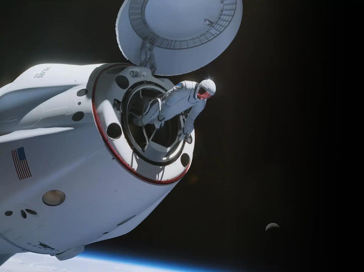 SpaceX svela la sua nuova tuta EVA per la prima passeggiata spaziale privata - 