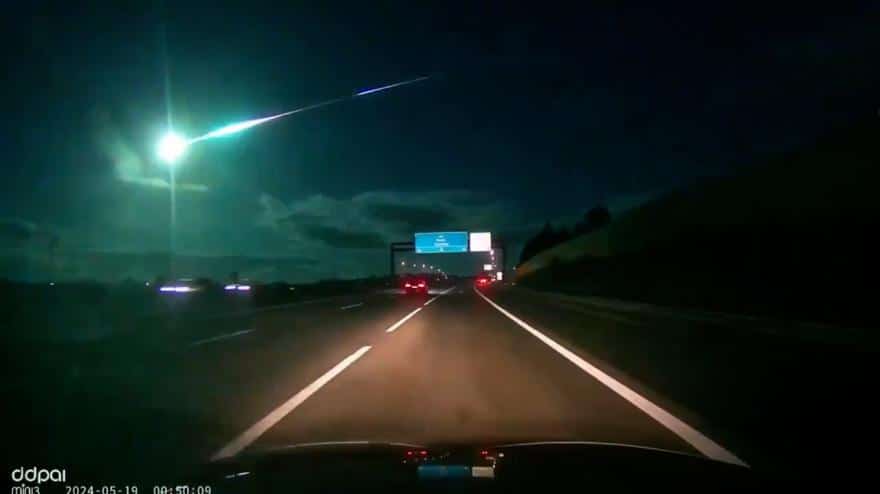 Meteorite in Portogallo