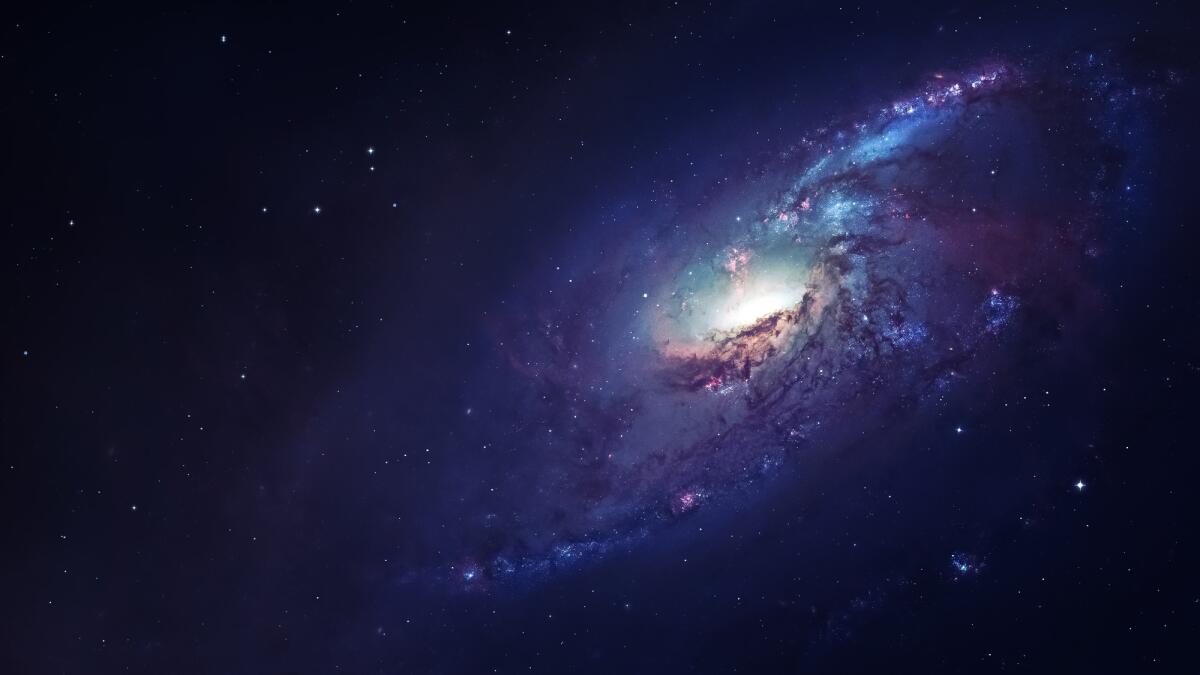 Il mistero della materia oscura si fa sempre più fitto - Awesome spiral galaxy many light years far from the Earth. Elements furnished by NASA