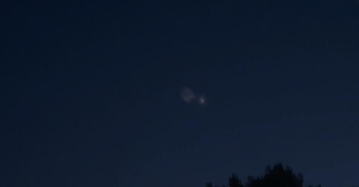 UFO nei cieli della Sicilia? Era solo il razzo Falcon 9 di SpaceX - 