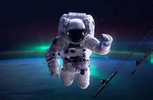 Astronauta nello spazio (Depositphotos foto) - aerospacecue.it
