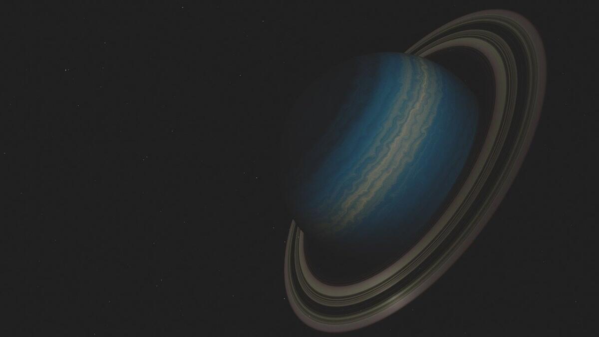 La Terra potrebbe aver avuto un sistema di anelli come Saturno - Un pianeta con i suoi anelli (Pixabay FOTO) - www.aerospacecue.it