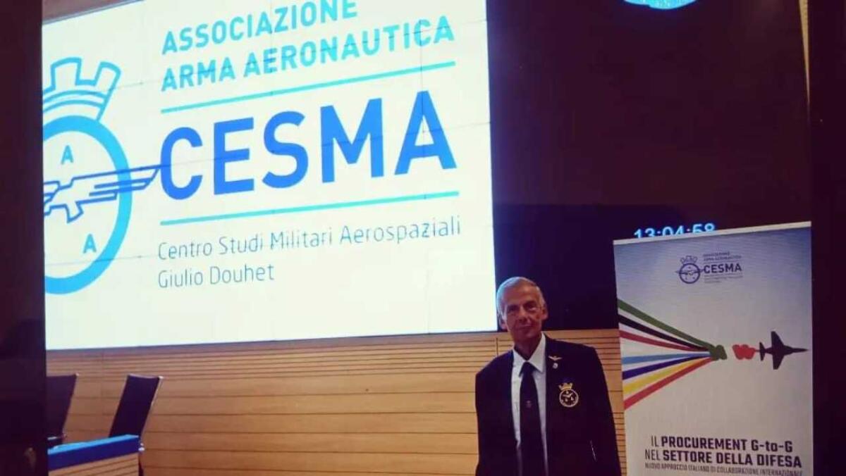 Il Procurement G-to-G nel settore della difesa, un nuovo approccio italiano di collaborazione internazionale - CESMA Centro Studi Militari Aerospaziali il Generale Giovanni Fantuzzi (Valentina Busiello foto) - www.aerospacecue.it