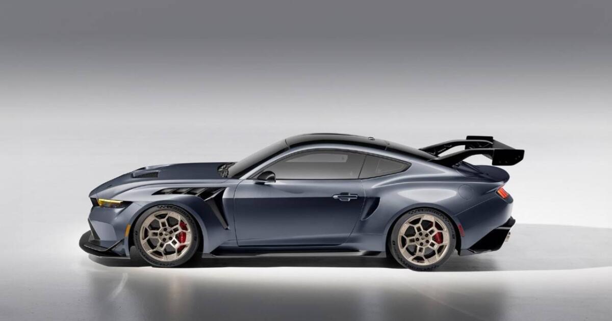 La nuova Ford Mustang GTD sarà la più sportiva della storia - La nuova Ford Mustang GTD (Ford IT foto) - www.vehiclecue.it