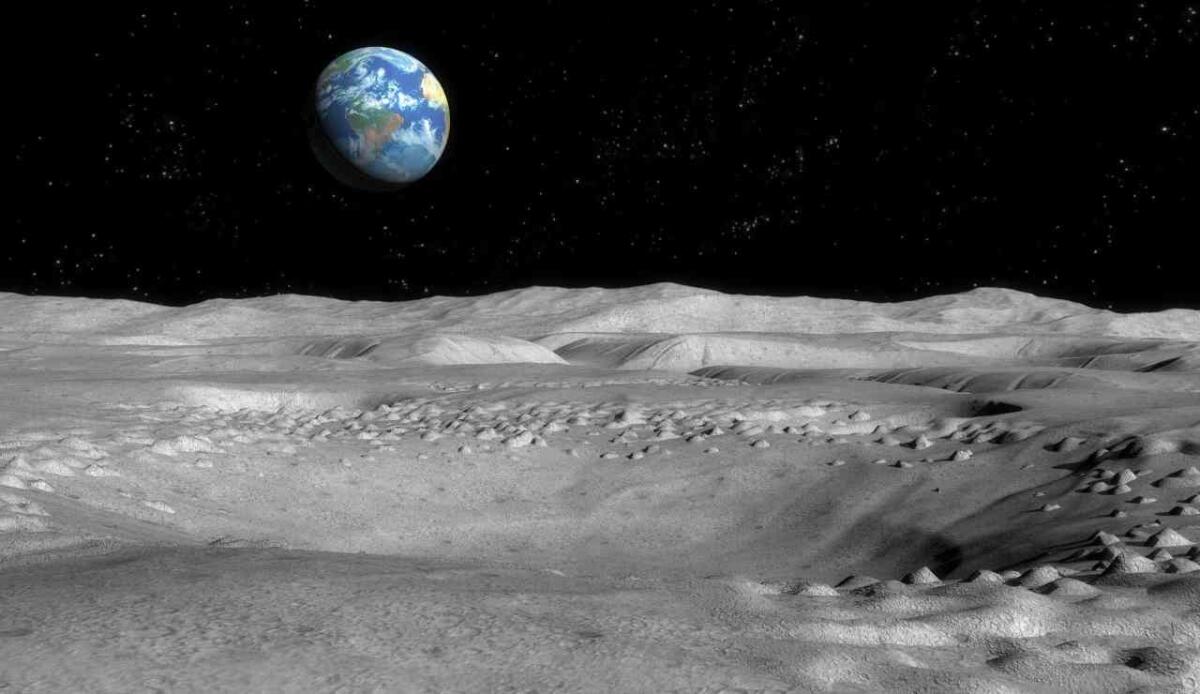 L'atmosfera lunare è sottilissima e ora sappiamo perché - La superficie della Luna (Depositphotos foto) - www.aerospacecue.it