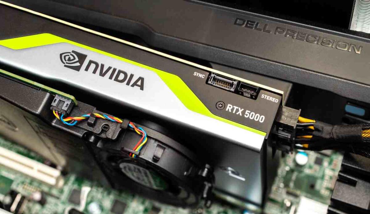 Nvidia, la regina dei chip primeggia in Borsa: supera anche Amazon e Meta - Logo Nvidia (Depositphotos foto) - www.financecue.it