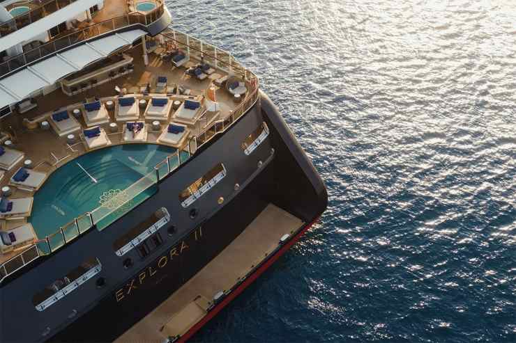 Lusso in mare: la nuova nave Explora II è già operativa (Explorajourneys foto) - www.marinecue.it