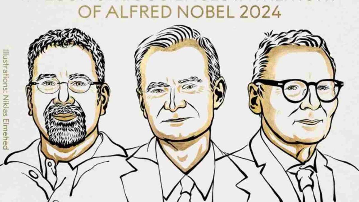 Premio Nobel per le Scienze Economiche a Daron Acemoglu, Simon Johnson e James A. Robinson - I vincitori del premio per l'Economia 2024 (Niklas Elmehed FOTO) - www.financecue.it