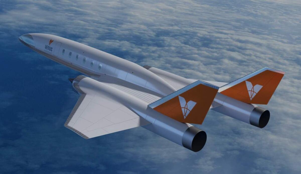 Roma-New York in 55 minuti grazie a un nuovo motore ipersonico - Concept dell'aereo ipersonico della Venus Aerospace (Venus Aerospace Foto) - www.aerospacecue.it