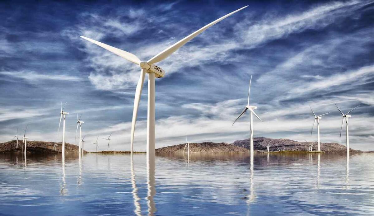 Il Parco Eolico Offshore di Dogger Bank è la più grande centrale eolica in mare aperto - Parco eolico in mare (Pixabay Foto) - www.energycue.it