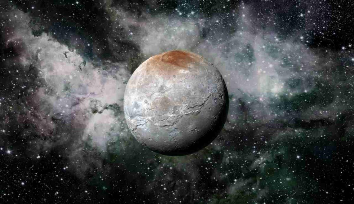 Confermata l'origine di Caronte grazie ai dati del James Webb telescope - Rappresentazione di Caronte (Depositphotos foto) - www.aerospacecue.it