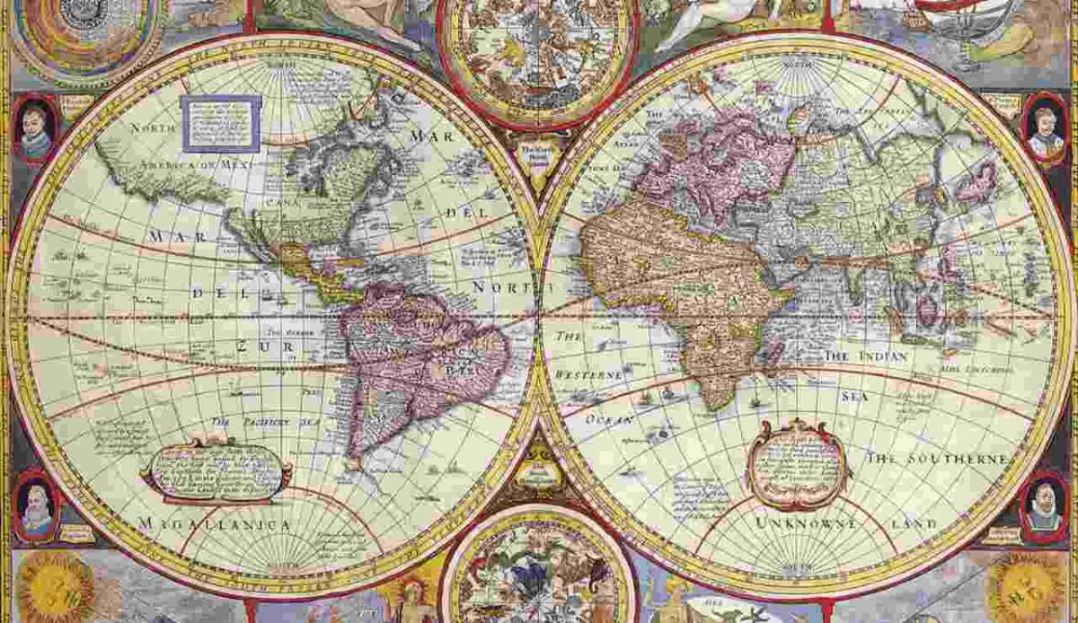 La mappa più antica del mondo ha 3000 anni - Un antico mappamondo (Pixabay FOTO) - www.buildingcue.it
