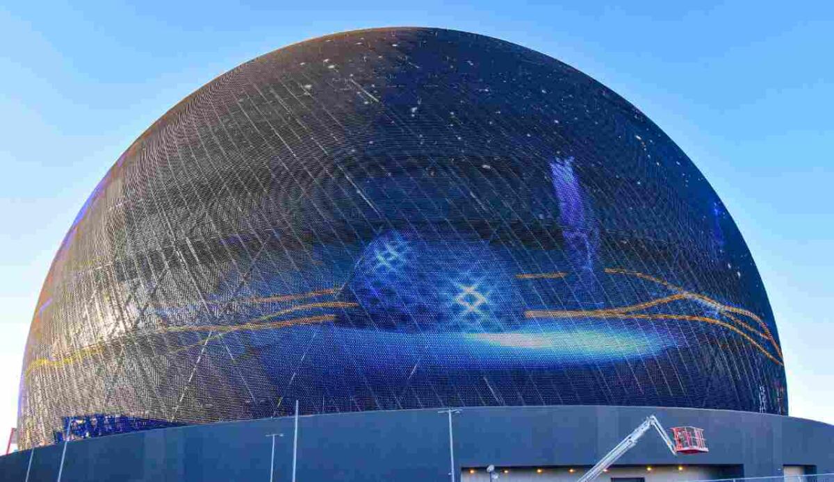 Una seconda Sfera come quella di Las Vegas verrà costruita ad Abu Dhabi - Sfera di Las Vegas (Depositphotos FOTO) - www.buildingcue.it