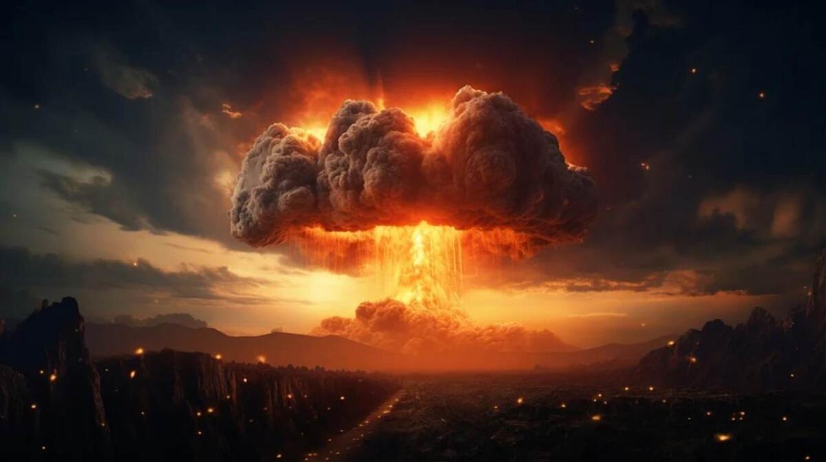 Una mega esplosione nucleare potrebbe salvare la Terra dagli asteroidi - Esplosione sulla Terra (Pixabay FOTO) - www.aerospacecue.it