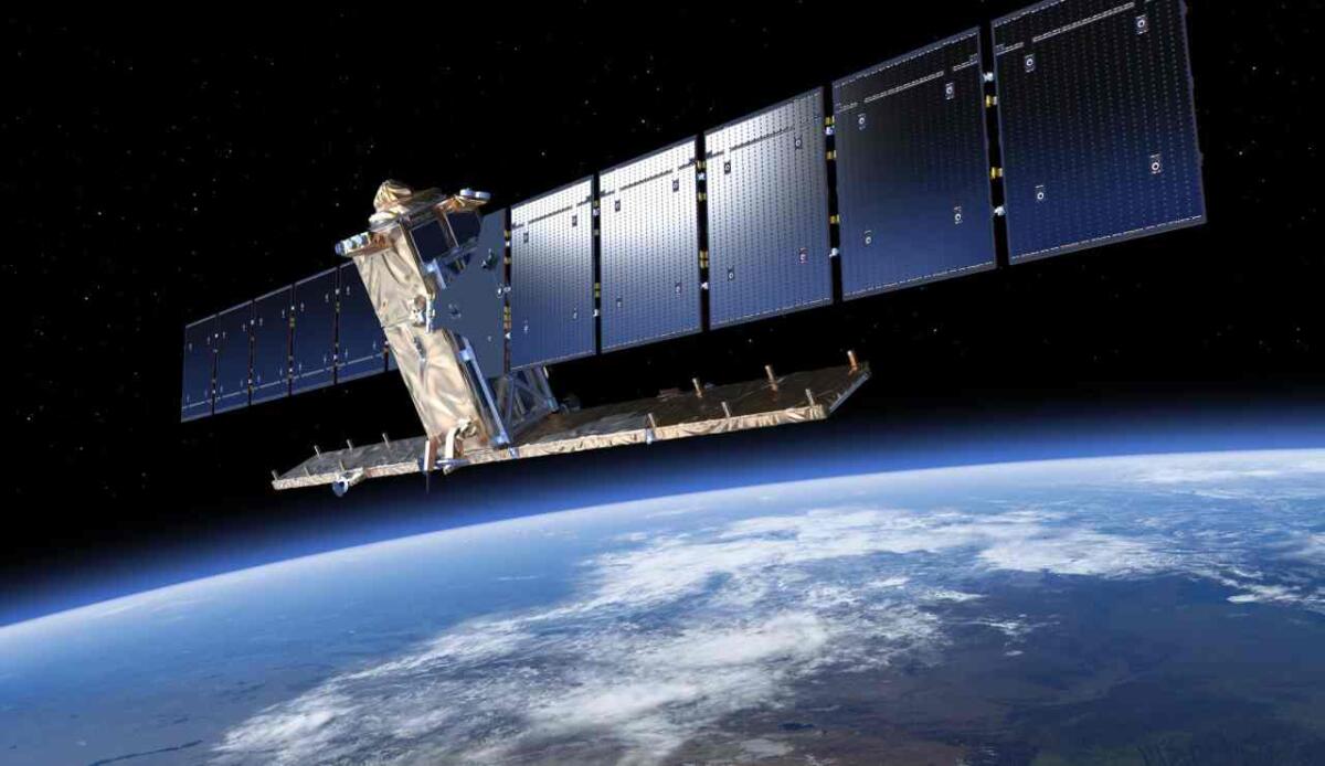 Sentinel 1B: il suo rientro in atmosfera avverrà tra 25 anni - Il satellite Sentinel-1B (ESA foto) - www.aerospacecue.it