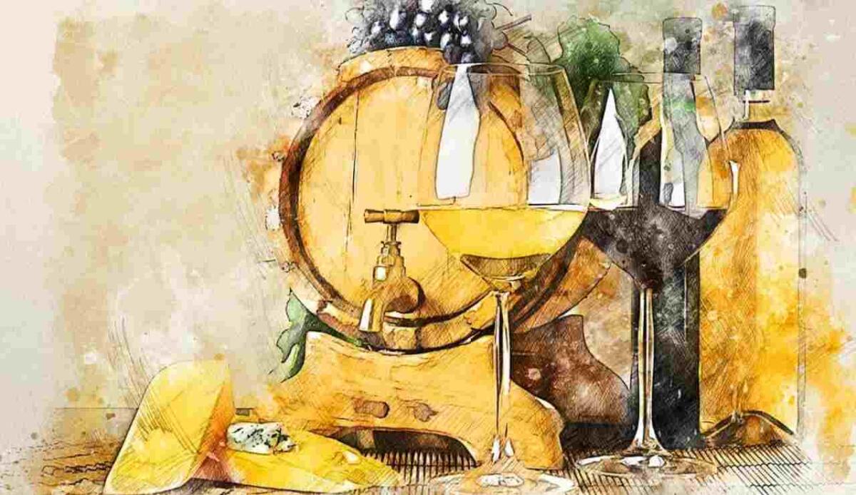 Ritrovato in un tomba il vino più antico del mondo: ha 2000 anni - Illustrazione di vari vini (Pixabay FOTO) - www.sciencecue.it