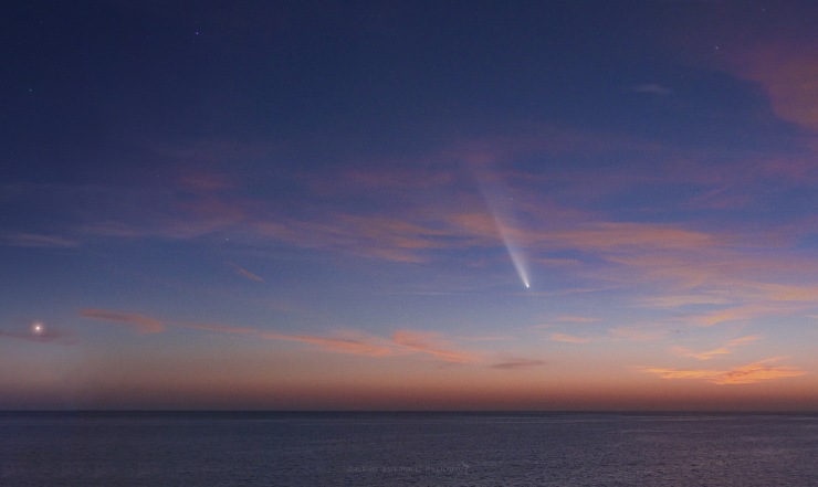 Cometa C/2023 A3 (Gruppo Astrofili Palindoro FOTO) - www.aerospacecue.it