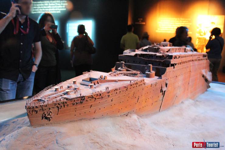 Modello del relitto del Titanic (Flickr FOTO) - www.marinecue.it