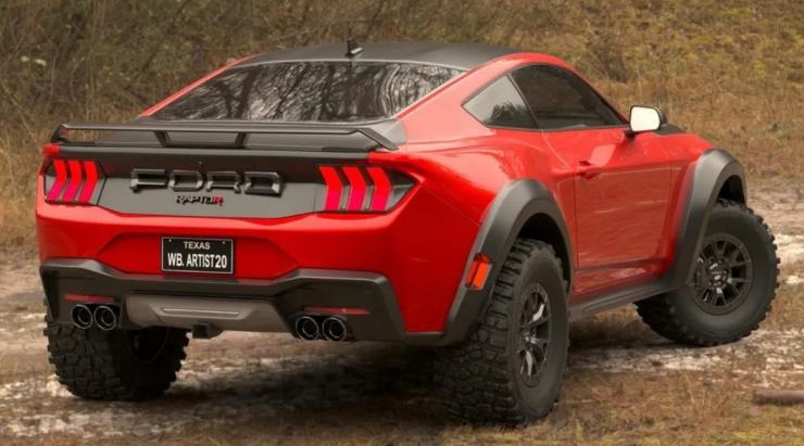 Ford Mustang Raptor (Winding Road foto) - www.vehiclecue.it