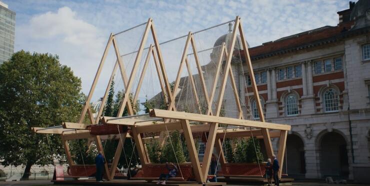 VERT la struttura dall'esterno (screenshot Americanhardwood org/YouTube) - www.buildingcue.it