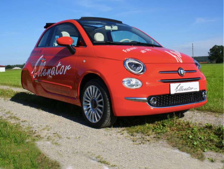 Fiat 500 Ellenator (Ansa foto) - www.vehiclecue.it