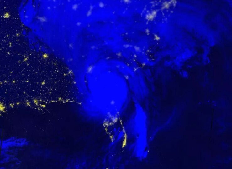 Uragano Helene immagini dall'alto (NASA Foto) - www.aerospacecue.it