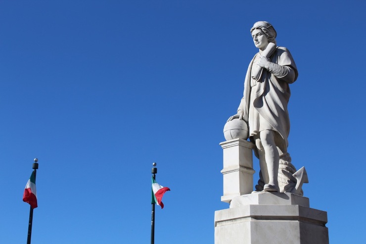 Cristoforo Colombro statua (Pixabay Foto) - www.biomedicalcue.it