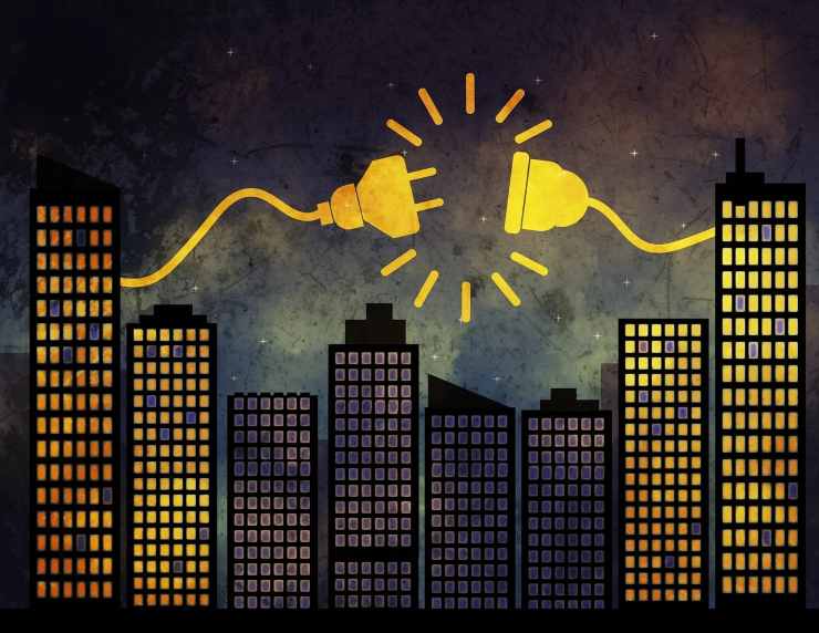 Illustrazione di un blackout (Pixabay)