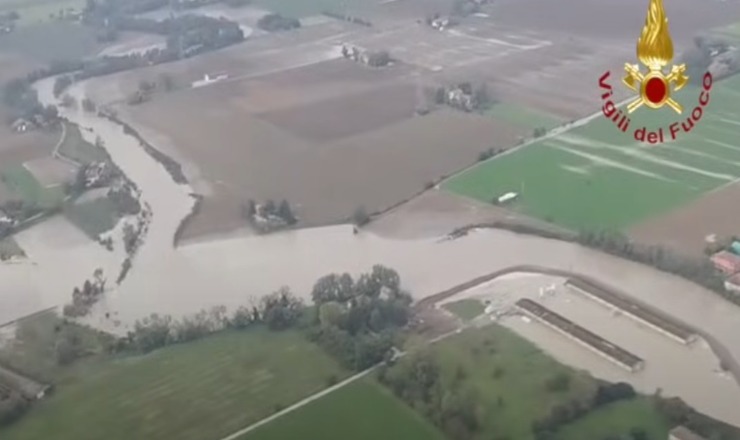 Dissesto idrogeologico 20 ottobre 2024 (screenshot Varese News /YoiTube)