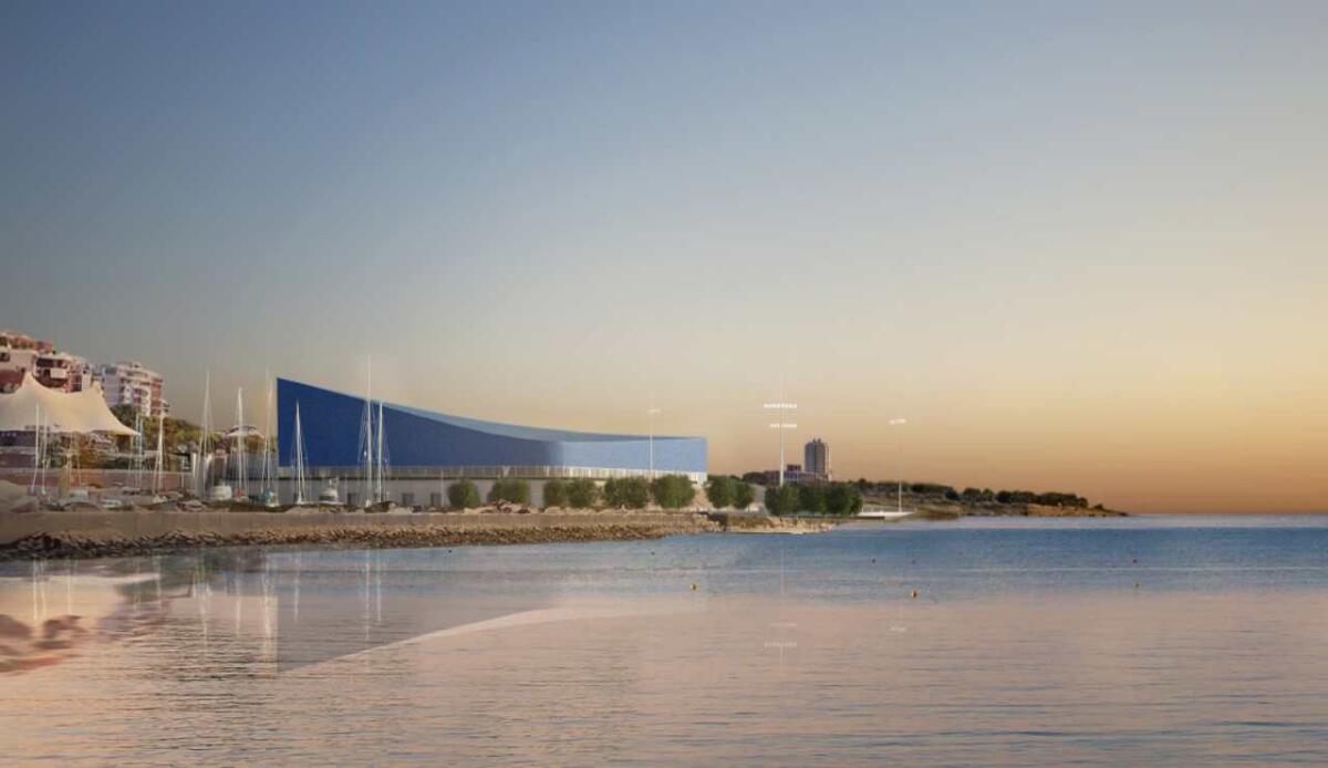 XX Giochi del Mediterraneo: un nuovo Stadio del Nuoto per Taranto - Nuovo Stadio Nuoto Taranto (ANSA FOTO)- www.buildingcue.it