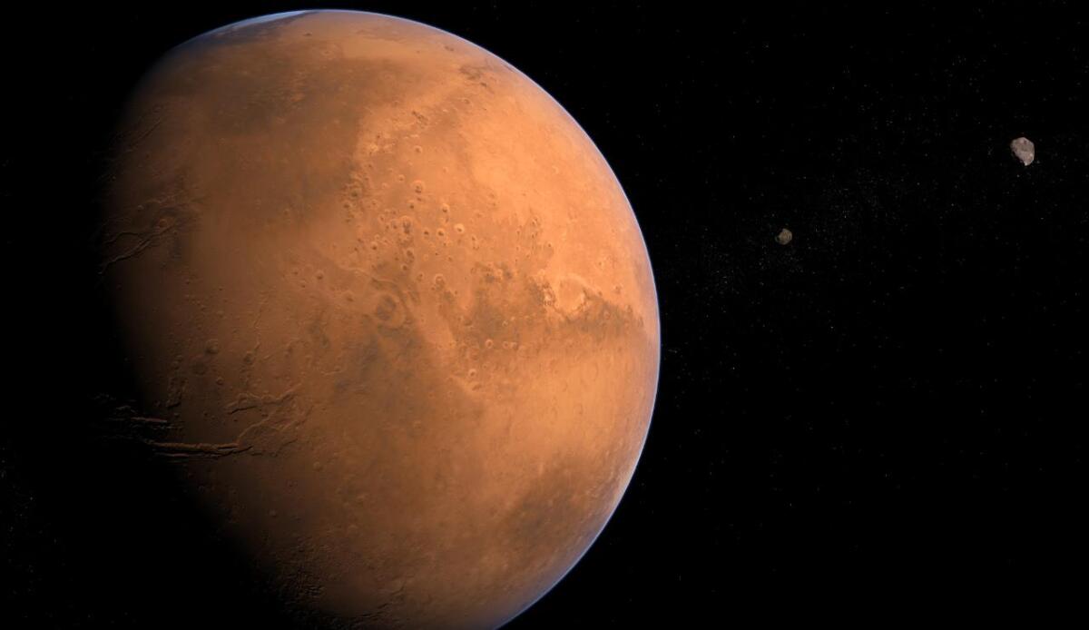 Uno scienziato sostiene che una missione NASA abbia ucciso per errore forme di vita marziane: facciamo chiarezza - Marte, il pianeta rosso (Depositphotos foto) - www.aerospacecue.it