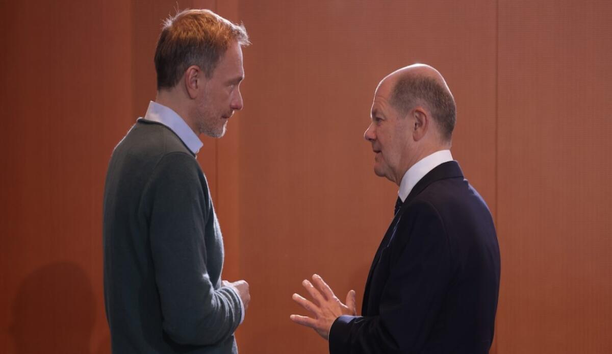 Crisi di governo in Germania: Olaf Scholz licenzia il ministro delle Finanze Christian Lindner - Olaf e Lindner (Getty Images FOTO)  - www.managementcue.it