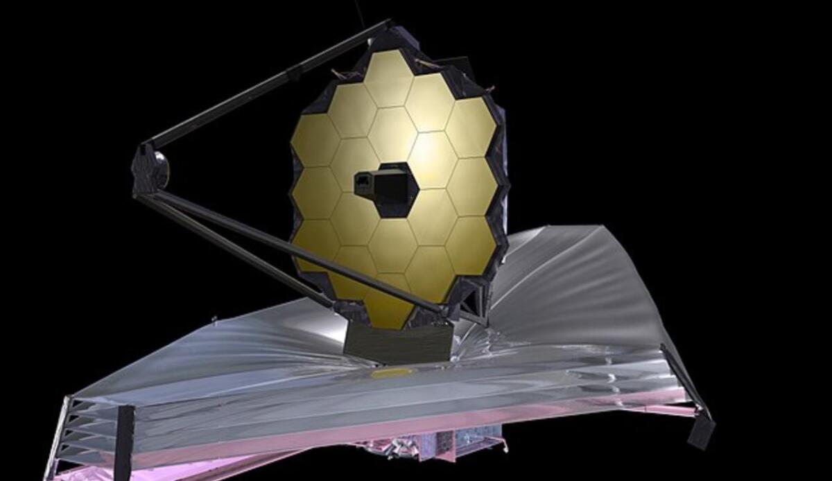 Scoperte 3 enormi galassie incubatrici grazie al telescopio spaziale James - James Webb Telescope (Wikimedia FOTO) - www.aerospacecue.it