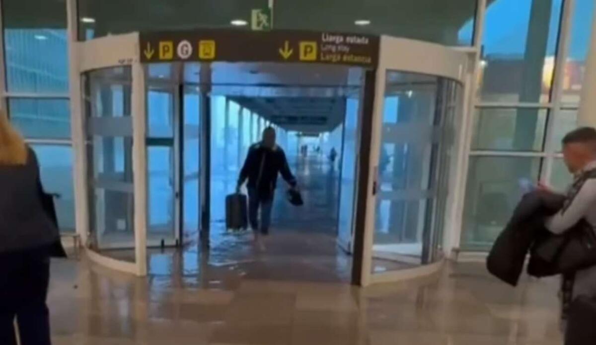 Ancora alluvioni: allerta rossa a Barcellona, cosa sta succedendo - Aeroporto di Barcellona inondato (About Nature - youtube foto) - www.energycue.it