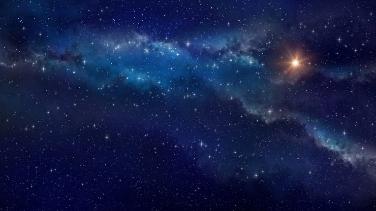 Stella brillante nel cielo (Depositphotos foto) - www.aerospacecue.it