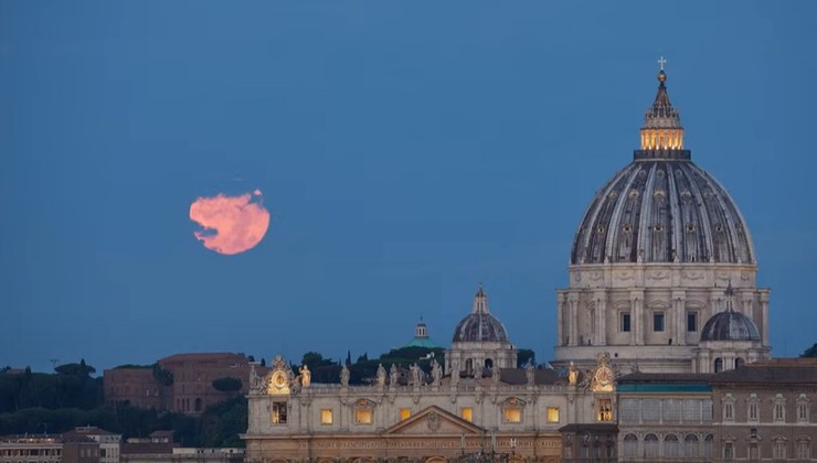 Superluna (screenshot The Virtual Telescope Project/YouTube) - www.aerospacecue.it