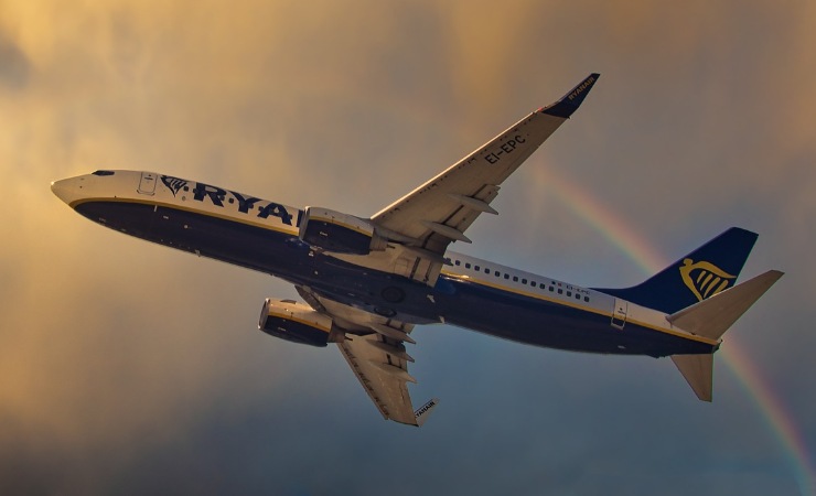 Aereo Ryanair (Pixabay FOTO) - www.financecue.it