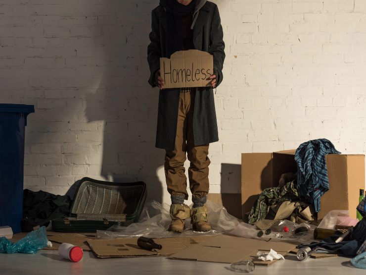 Homeless (Depositphotos FOTO) - www.biomedicalcue.it