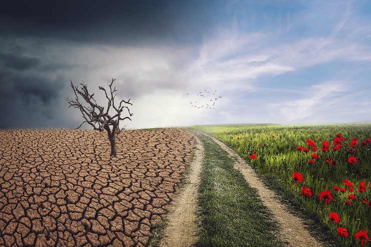 immagine di cambiamento climatico