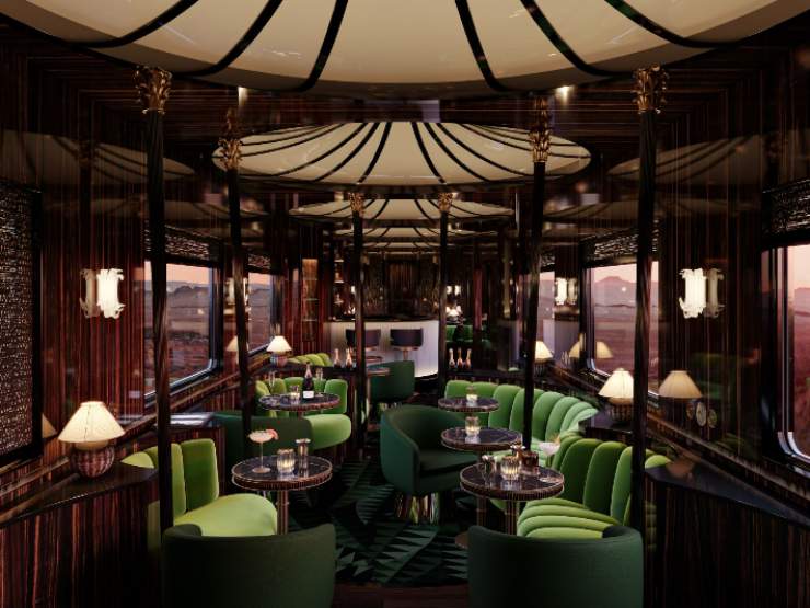 Interno dell'Oriente Express (Sito Orient Express FOTO) - www.marinecue.it