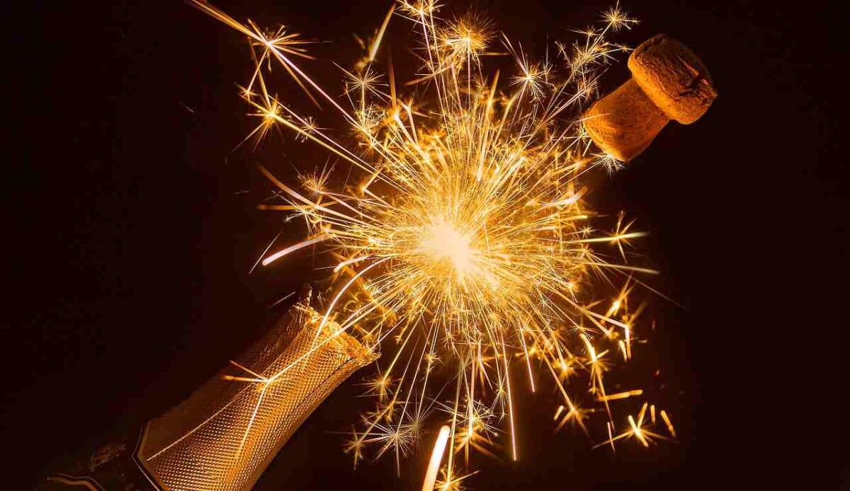 Curiosità che non sapevi sul Capodanno - Bottiglia di spumante (Pixabay FOTO) - www.sciencecue.it
