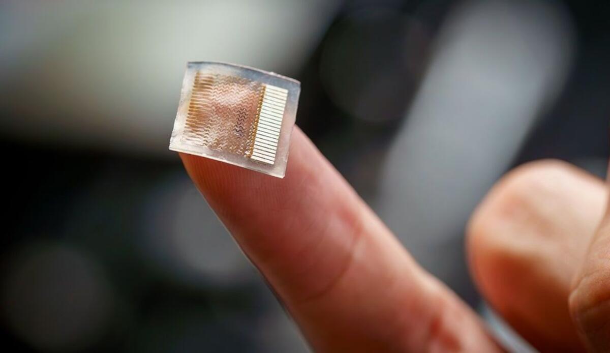 Sarà possibile monitorare la pressione del sangue con un semplice cerotto: lo studio - Cerotto per la misurazione arteriosa (UC San Diego, David Baillot FOTO) - www.biomedicalcue.it