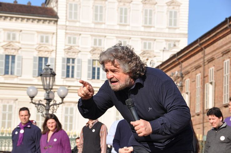Beppe Grillo (Wikimedia, Creative Commons Attribution 2.0 FOTO) - www.managementcue.it