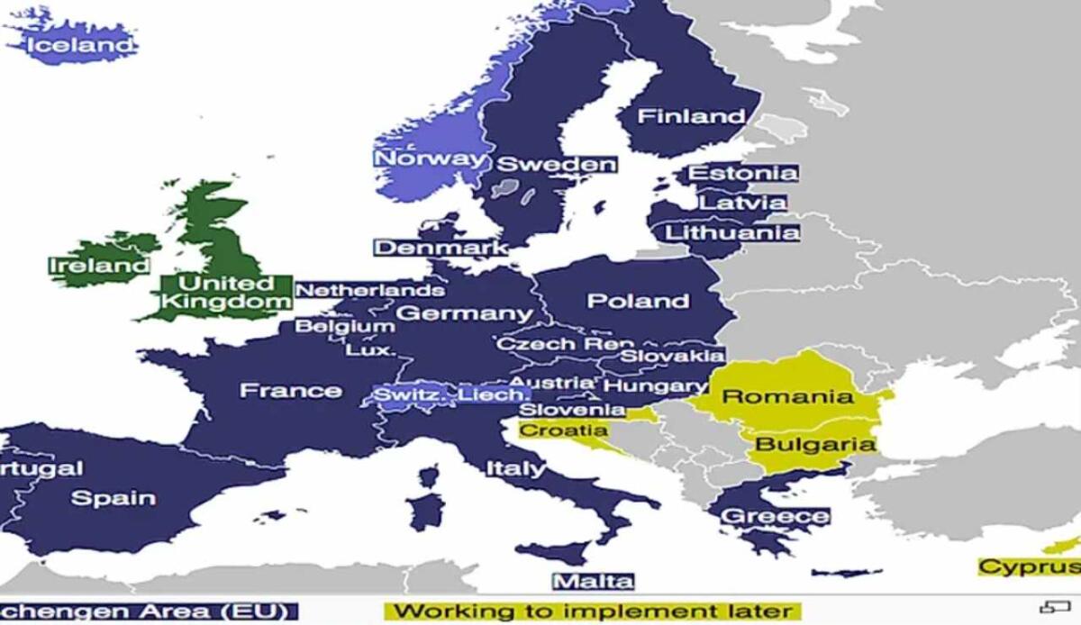 Romania e Bulgaria, un traguardo che cambia la storia. L'entrata in area Schengen - Area Schengen (Wikipedia) - www.managementcue.it