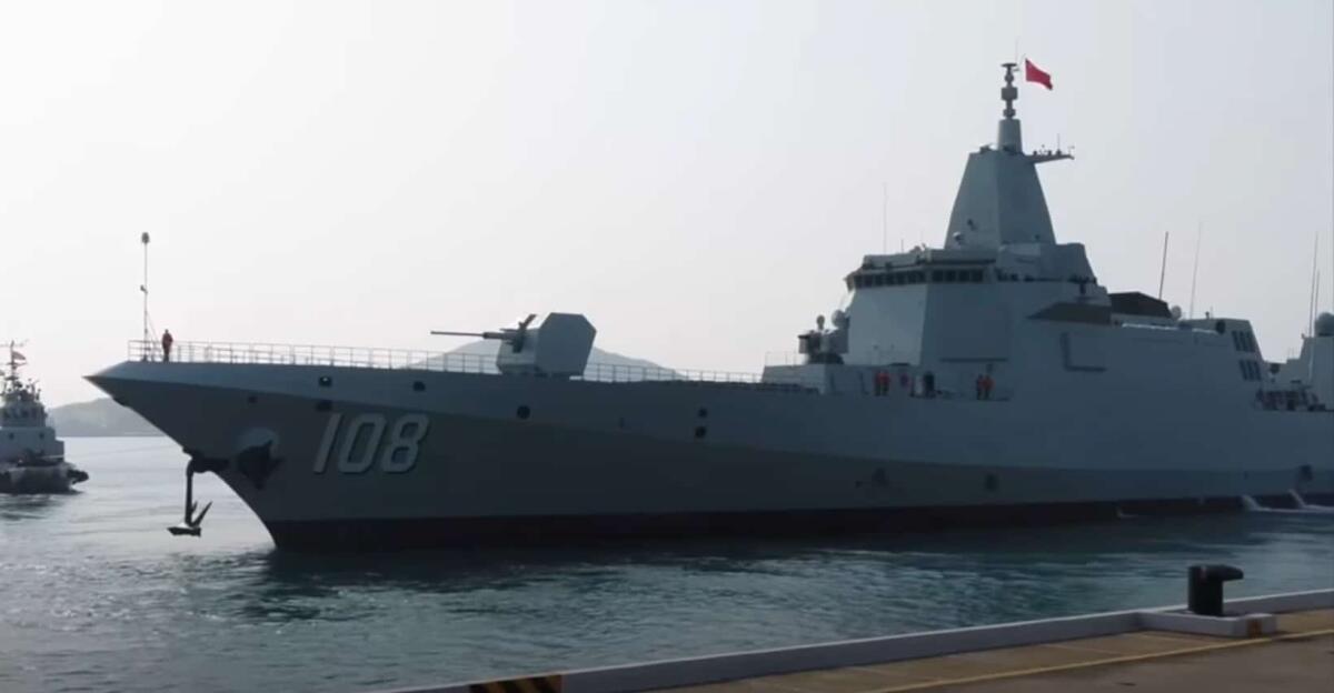 Type 055: le più forti navi di superficie della marina militare cinese - 