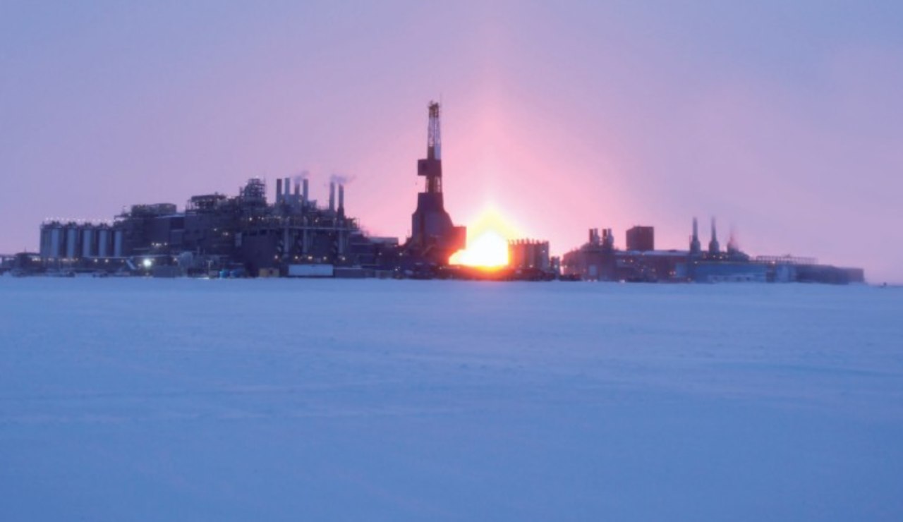 Impianto in Alaska (ENI foto)