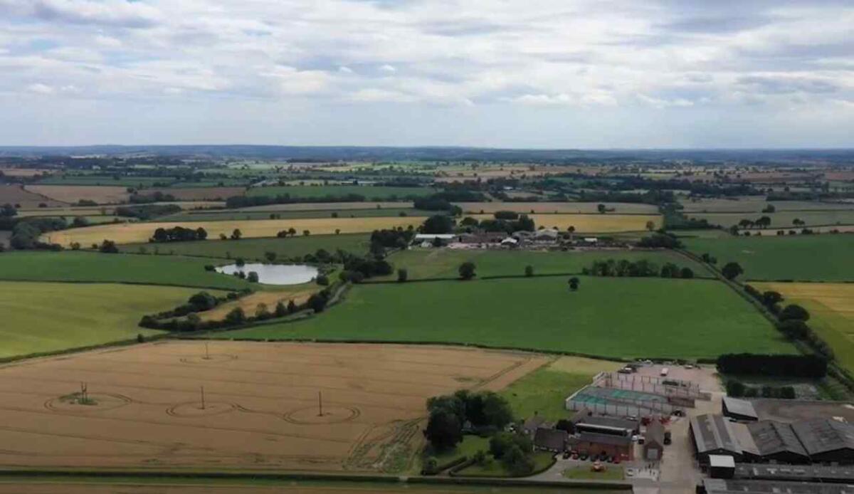 Il cambiamento climatico trasforma l’agricoltura in UK: come cambieranno i raccolti entro il 2080 - Campo Regno Unito (screenshot The Wildlife Trusts/YouTube) - www.energycue.it
