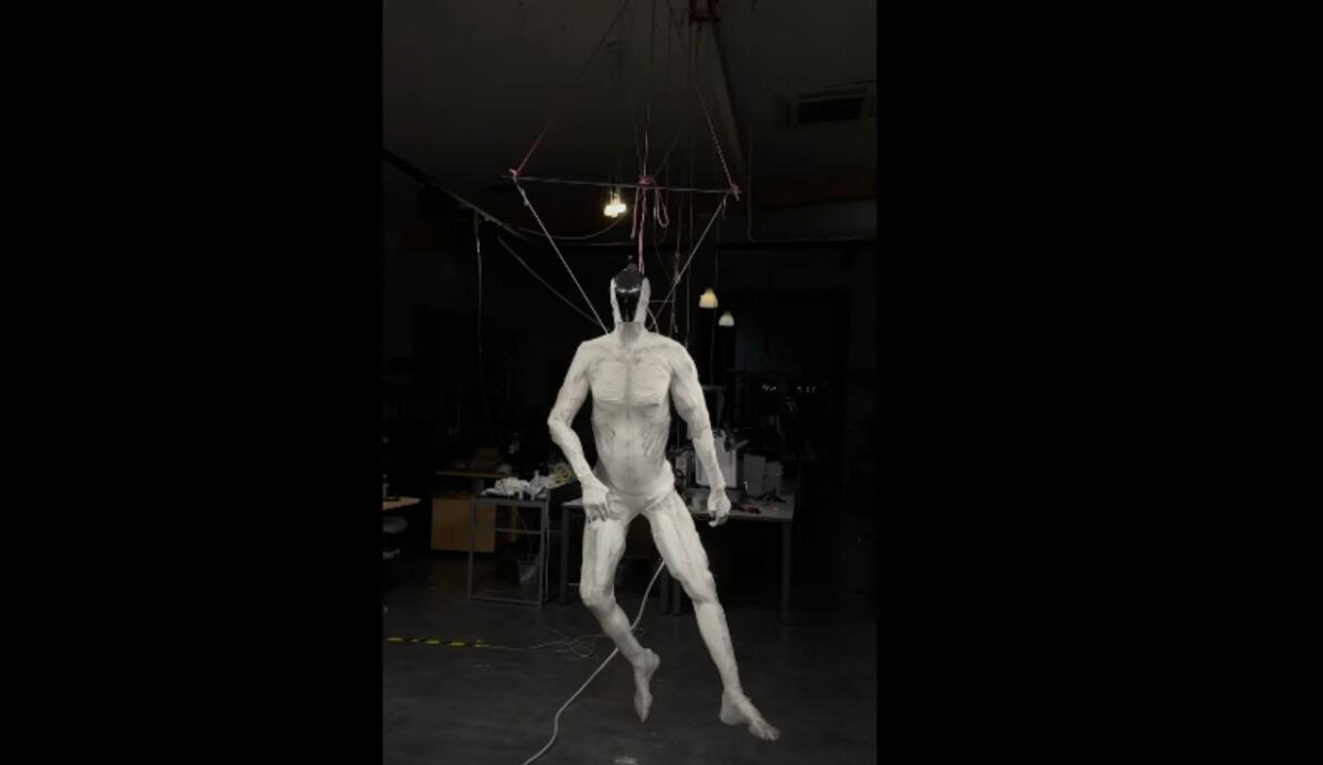 Protoclone: l'“umano sintetico” che sta rivoluzionando il futuro della robotica - Illustrazione dell'uomo sintetico (Canale Youtube Clone Frame) - www.systemscue.it