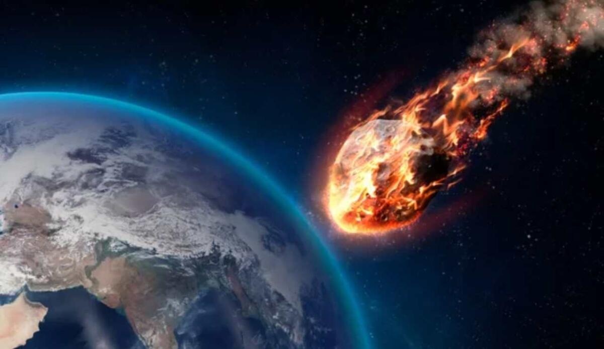Una nuova simulazione mostra come l'impatto dell'asteroide Bennu cambierebbe il clima globale - Impatto di un asteroide (Depositphotos foto) – www.aerospacecue.it